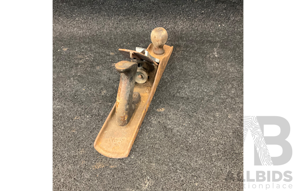 Mixed Vintage Hand Tool Lot - Stanley Hand Plane, Wood Clamp, Hammer, Trowel & More