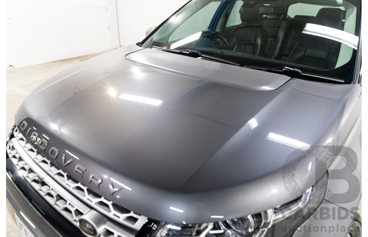 05/2017 Land Rover Discovery Sport TD4 180 HSE (AWD) LC MY17 4d Wagon Corris Grey Metallic/ Santorini Black Roof Turbo Diesel 2.0L - 7 Seater