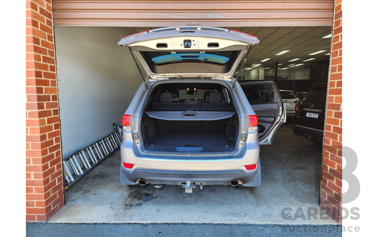 5/2014 Jeep Grand Cherokee Laredo (4x4) WK MY14 4d Wagon Silver 3.0L