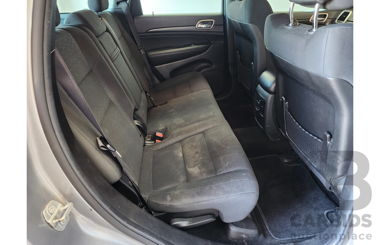 5/2014 Jeep Grand Cherokee Laredo (4x4) WK MY14 4d Wagon Silver 3.0L