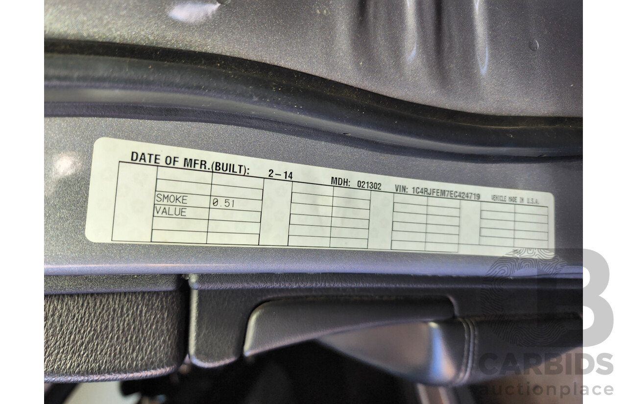 5/2014 Jeep Grand Cherokee Laredo (4x4) WK MY14 4d Wagon Silver 3.0L