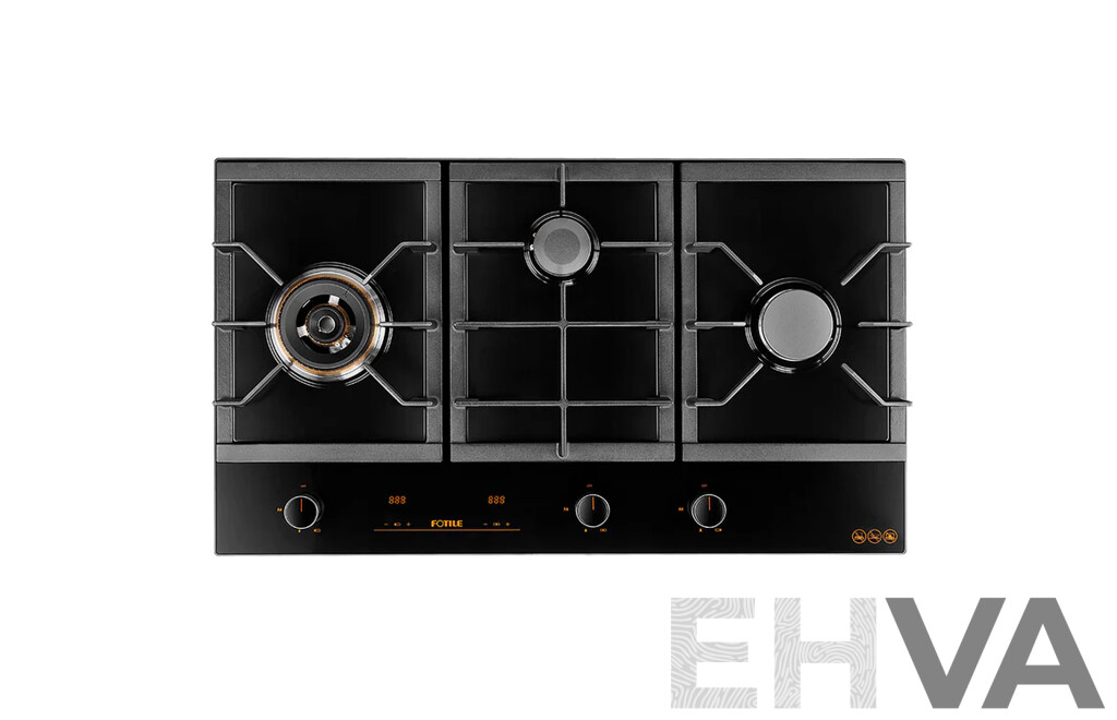 FOTILE 900cm 3 Burner Built-In Gas Cooktop (GLG90305)