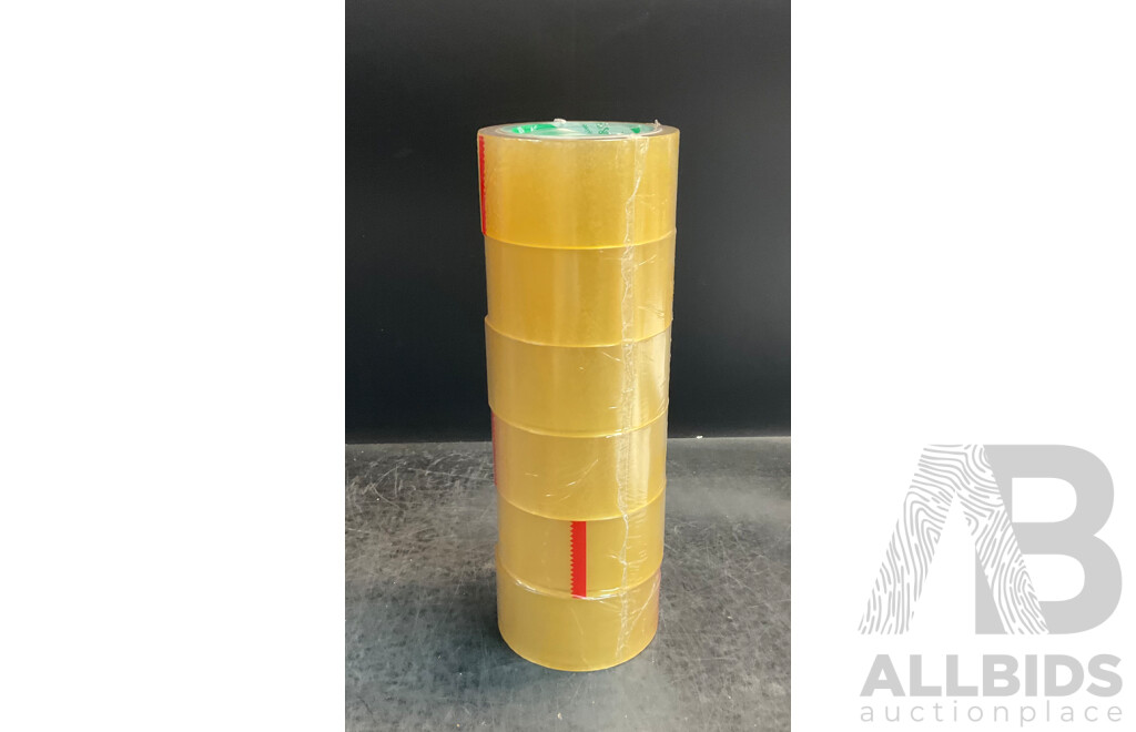 Packaging Tape Clear 48mm X 40m  - Lot of 120