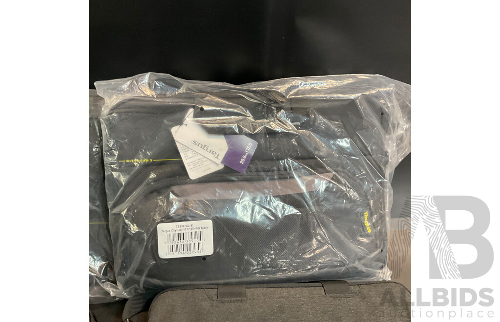 Assorted  Dell ,Targus Computer Carry Bag - Lot of 9