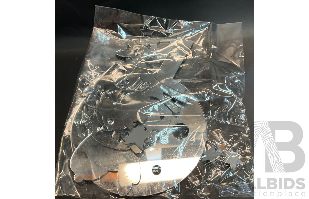 Assorted Animals Craft Wood & Mirror DIY Decoration