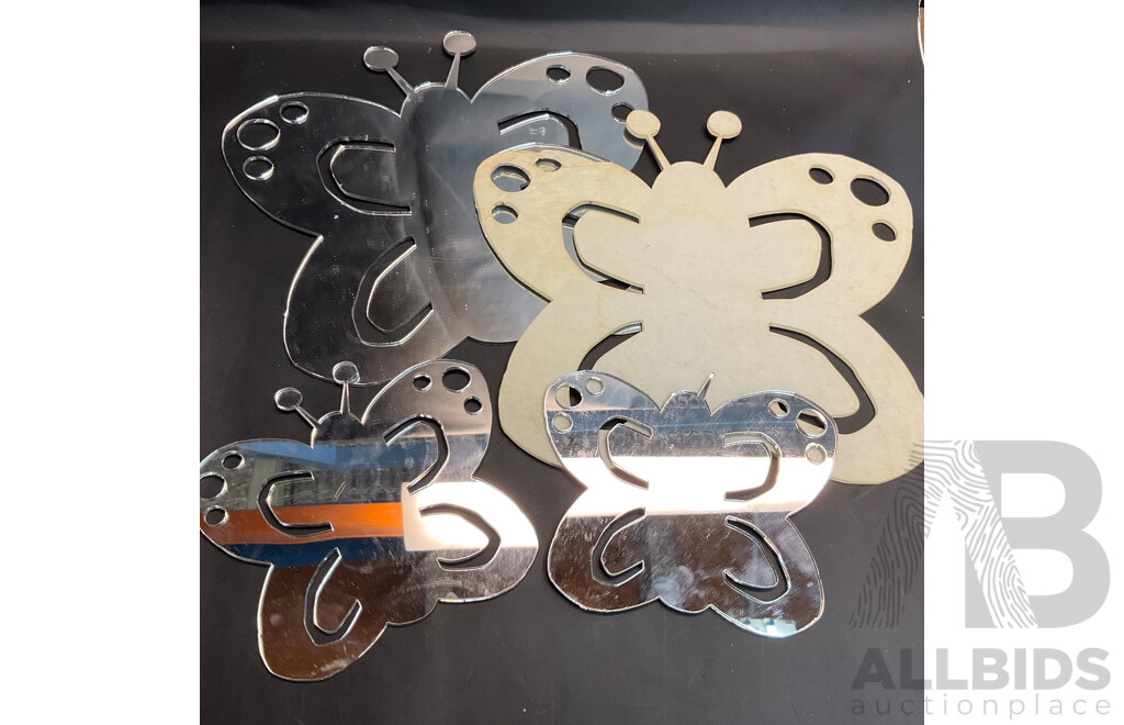 Assorted Animals Craft Wood & Mirror DIY Decoration