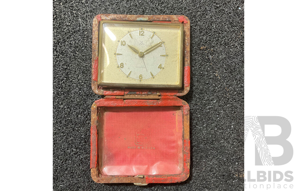 Collection of Vintage Cloks, Includint H.A.C., KIENZILE, MIKASA, FIVE RAMS and More  - Lot of 7