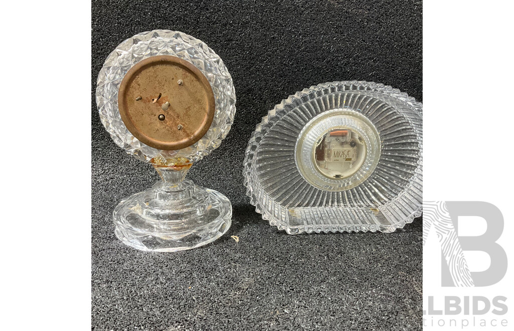 Collection of Vintage Cloks, Includint H.A.C., KIENZILE, MIKASA, FIVE RAMS and More  - Lot of 7