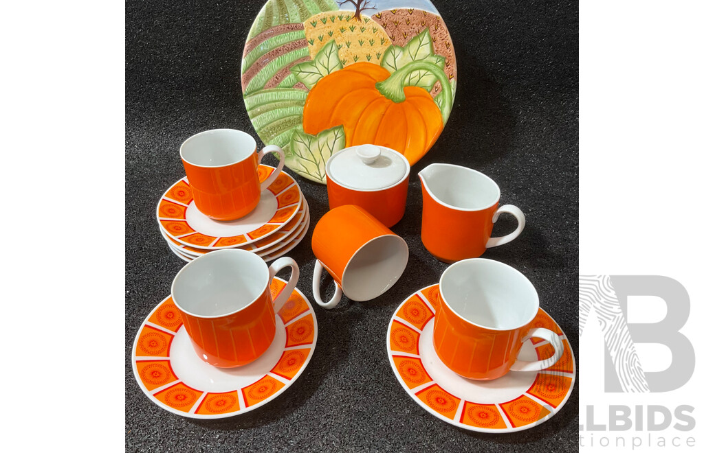 Collection of Various Vintage Dishes, Cups and Mugs