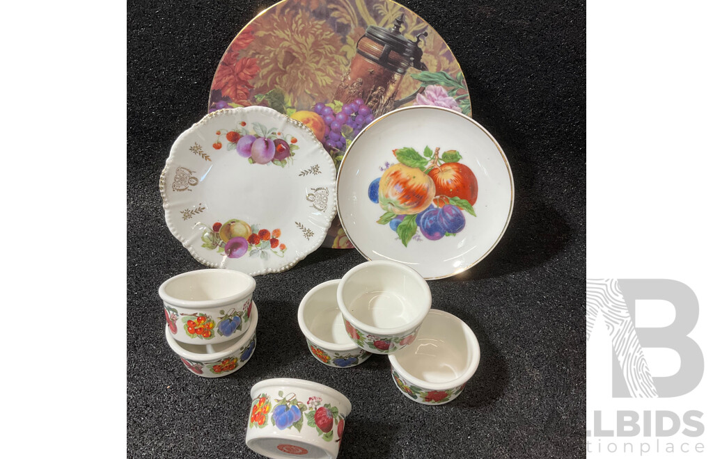 Collection of Various Vintage Dishes, Cups and Mugs