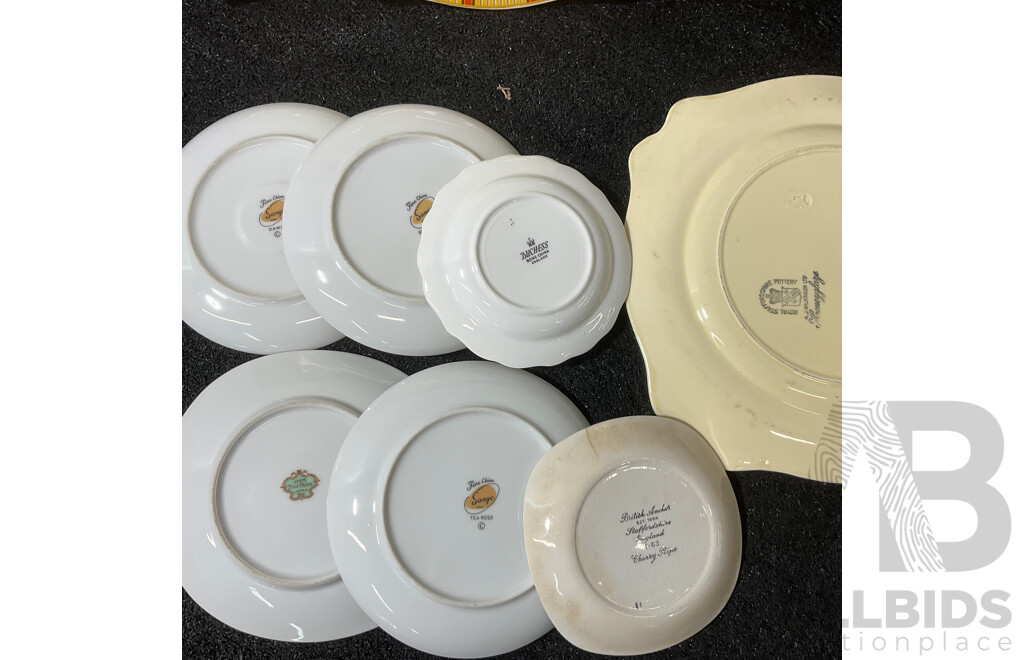 Collection of Various Vintage Dishes, Cups and Mugs