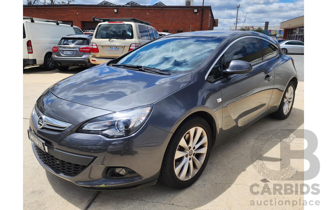 8/2012 Opel Astra GTC 1.4 PJ 3d Coupe Grey 1.4L