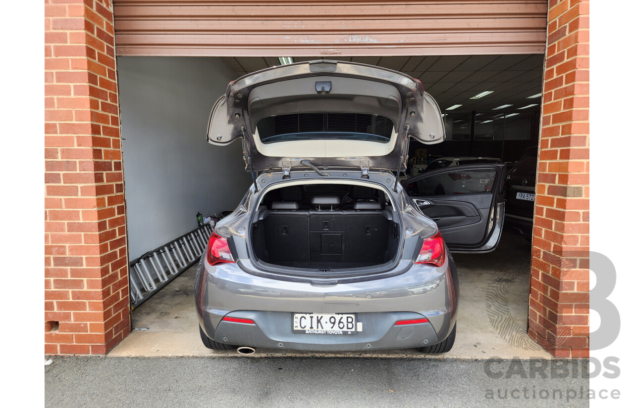 8/2012 Opel Astra GTC 1.4 PJ 3d Coupe Grey 1.4L