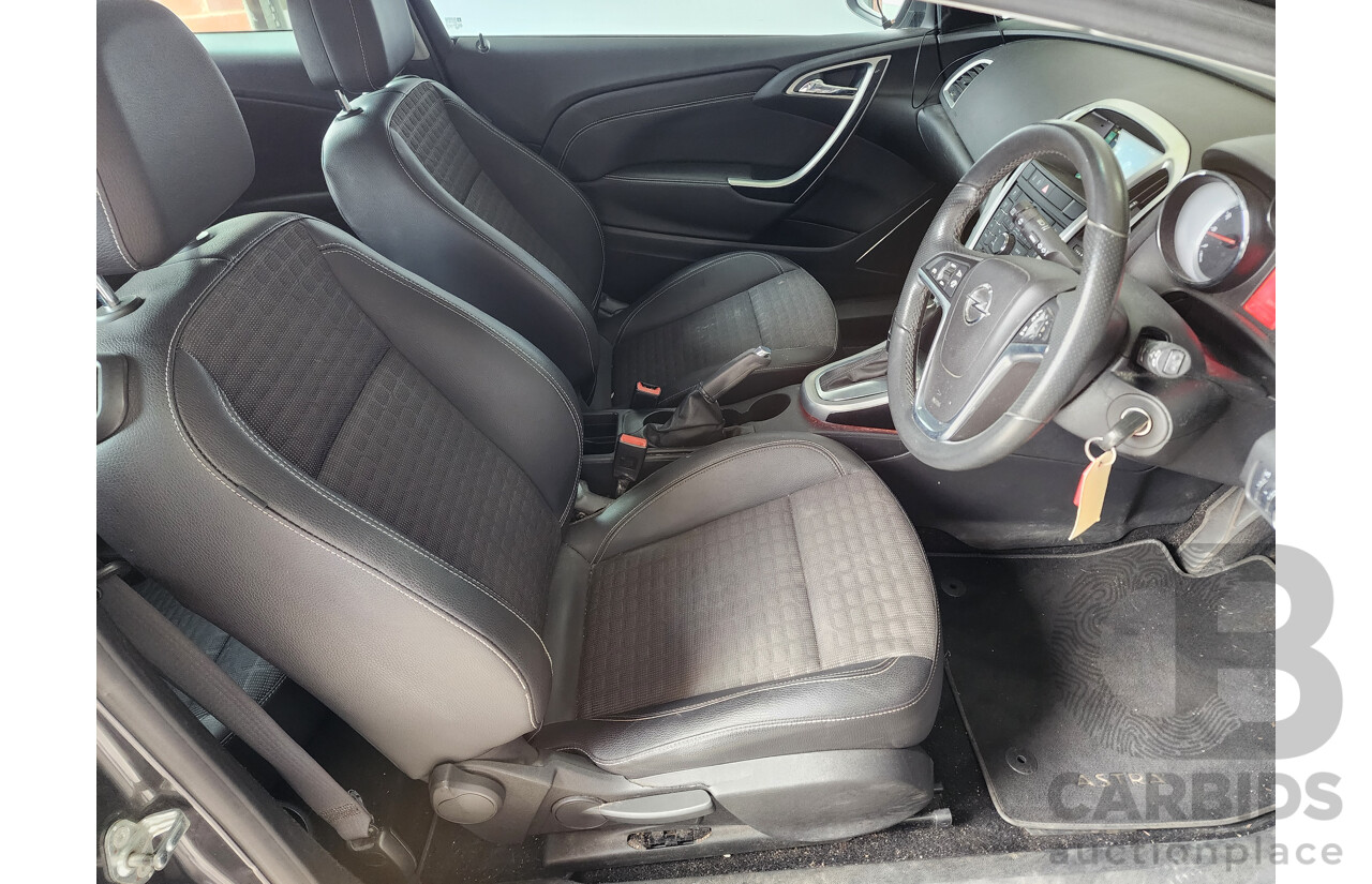 8/2012 Opel Astra GTC 1.4 PJ 3d Coupe Grey 1.4L