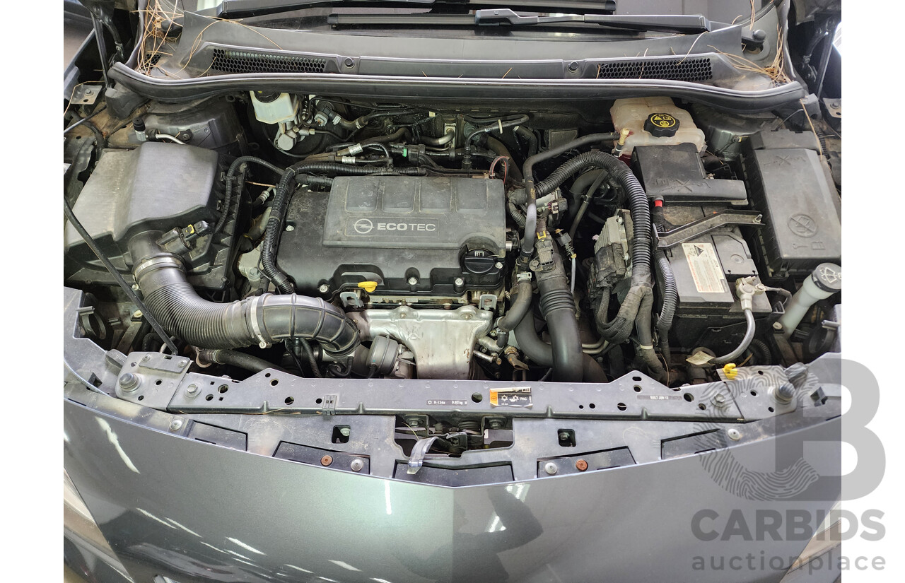 8/2012 Opel Astra GTC 1.4 PJ 3d Coupe Grey 1.4L