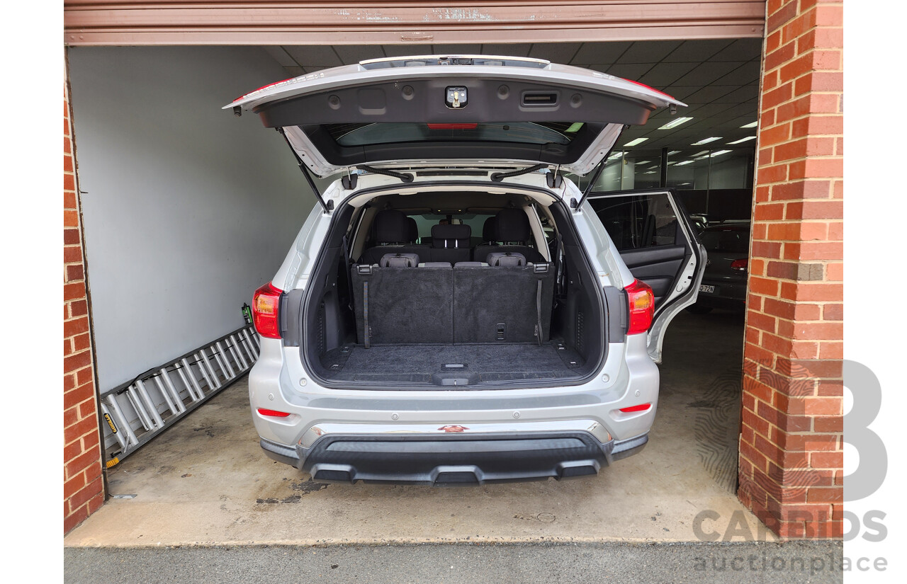 2/2018 Nissan Pathfinder ST (4x2) R52 MY17 series 4d Wagon Silver 3.5L