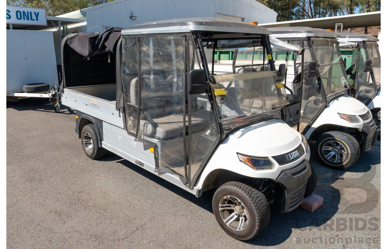 08/2020 Lion Carrymax A827H8 Utility Electric Cart 2-Seater - 4kw