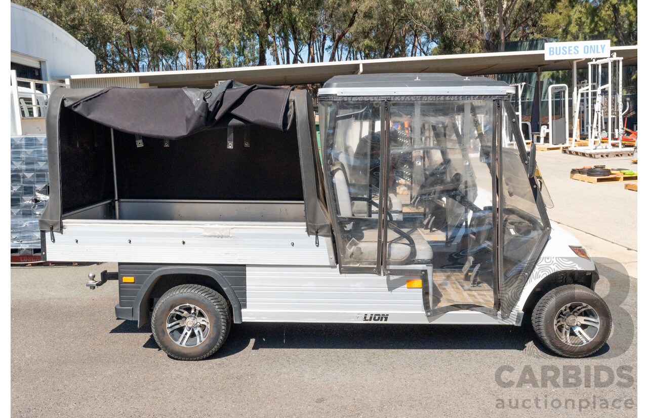 08/2020 Lion Carrymax A827H8 Utility Electric Cart 2-Seater - 4kw