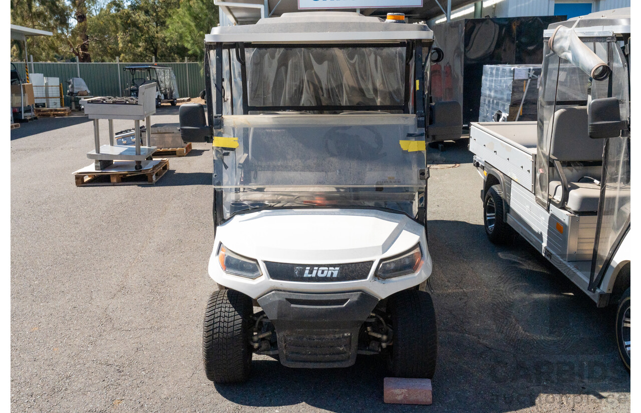 08/2020 Lion Carrymax A827H8 Utility Electric Cart 2-Seater - 4kw