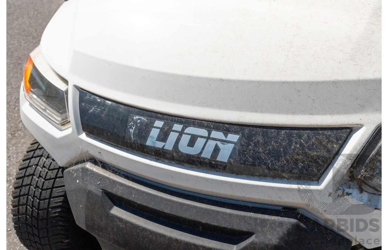 08/2020 Lion Carrymax A827H8 Utility Electric Cart 2-Seater - 4kw