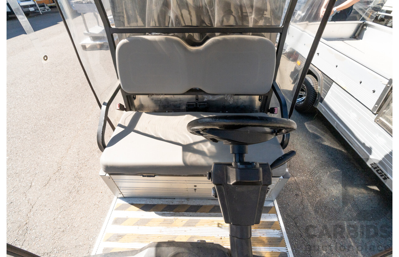 08/2020 Lion Carrymax A827H8 Utility Electric Cart 2-Seater - 4kw