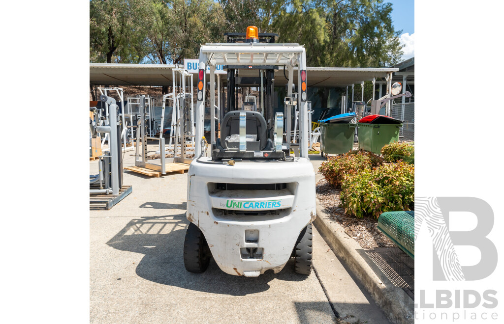 06/2019 Nissan Unicarriers P1F2A25DU 2.5 Tonne Forklift - LPG & Petrol