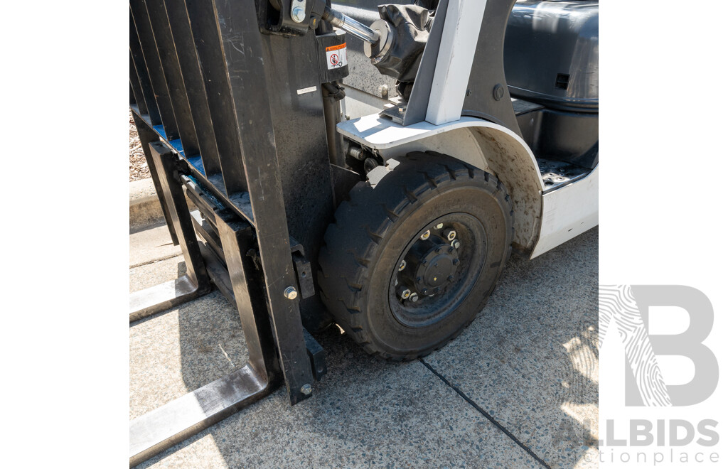 06/2019 Nissan Unicarriers P1F2A25DU 2.5 Tonne Forklift - LPG & Petrol