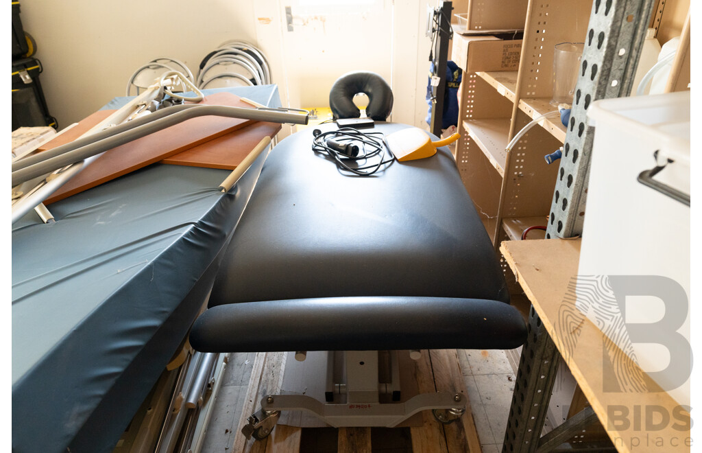 Athlegen Electric Body Work Table Blue