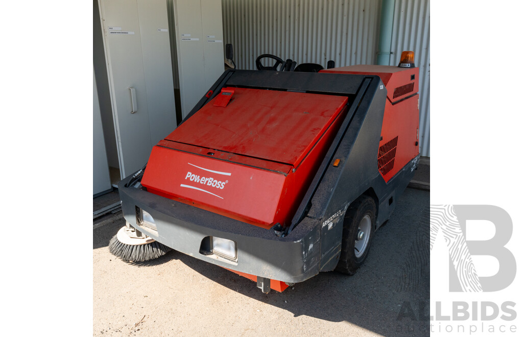 Powerboss Armadillo 9XR Kubota Diesel Floor Sweeper