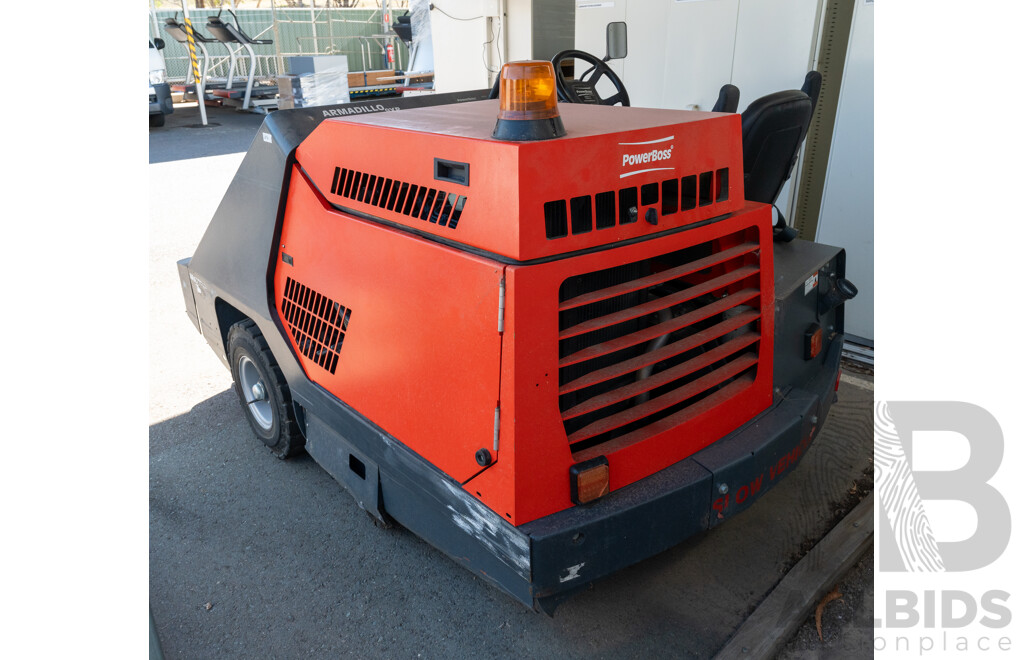 Powerboss Armadillo 9XR Kubota Diesel Floor Sweeper