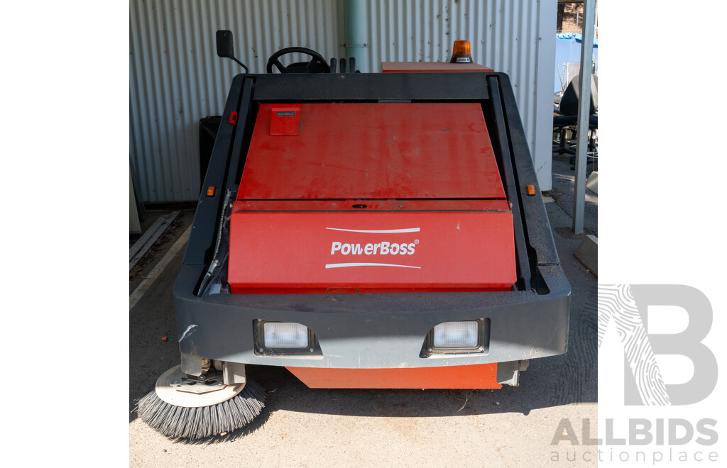 Powerboss Armadillo 9XR Kubota Diesel Floor Sweeper