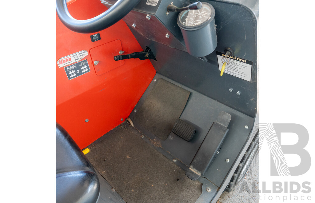 Powerboss Armadillo 9XR Kubota Diesel Floor Sweeper