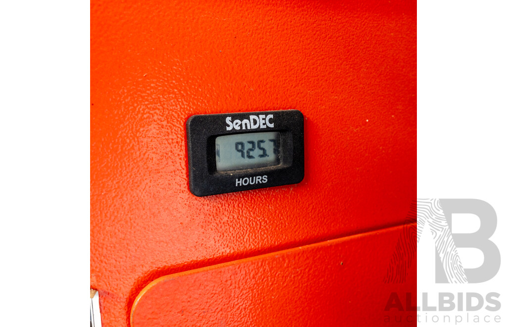 Powerboss Armadillo 9XR Kubota Diesel Floor Sweeper