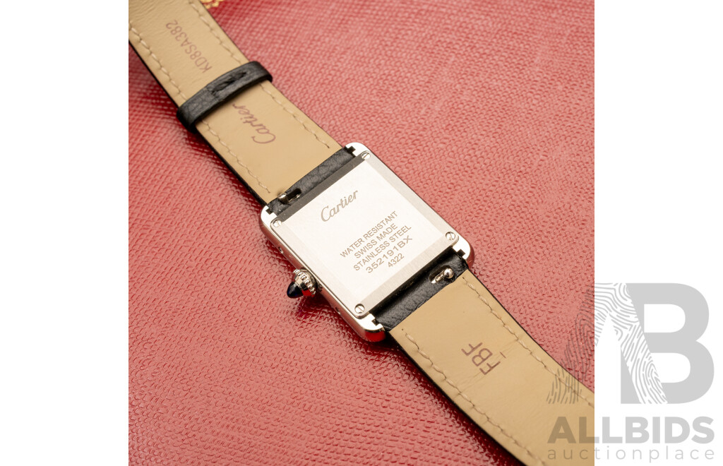 Cartier Vintage Swiss Made Watch, Tank 4322