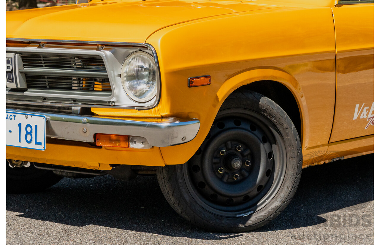 11/1984 Datsun 1200 B120 2d Utility Orange CA18 Turbo 1.8L - Engineered
