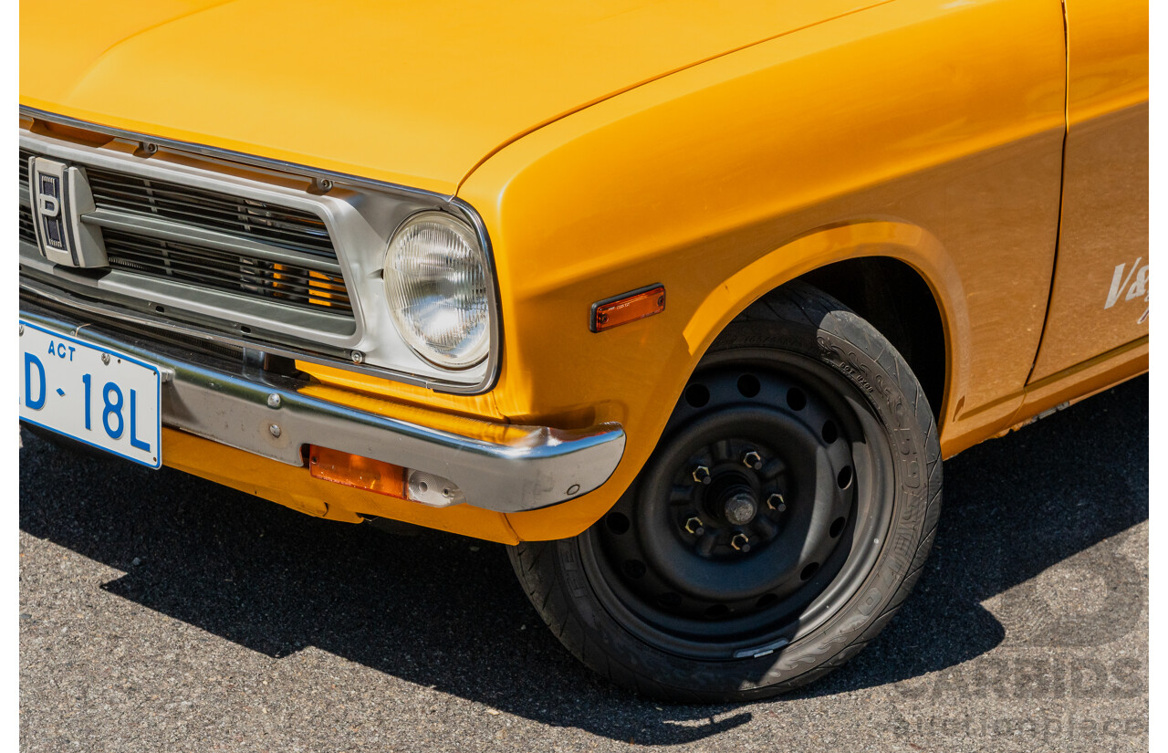11/1984 Datsun 1200 B120 2d Utility Orange CA18 Turbo 1.8L - Engineered