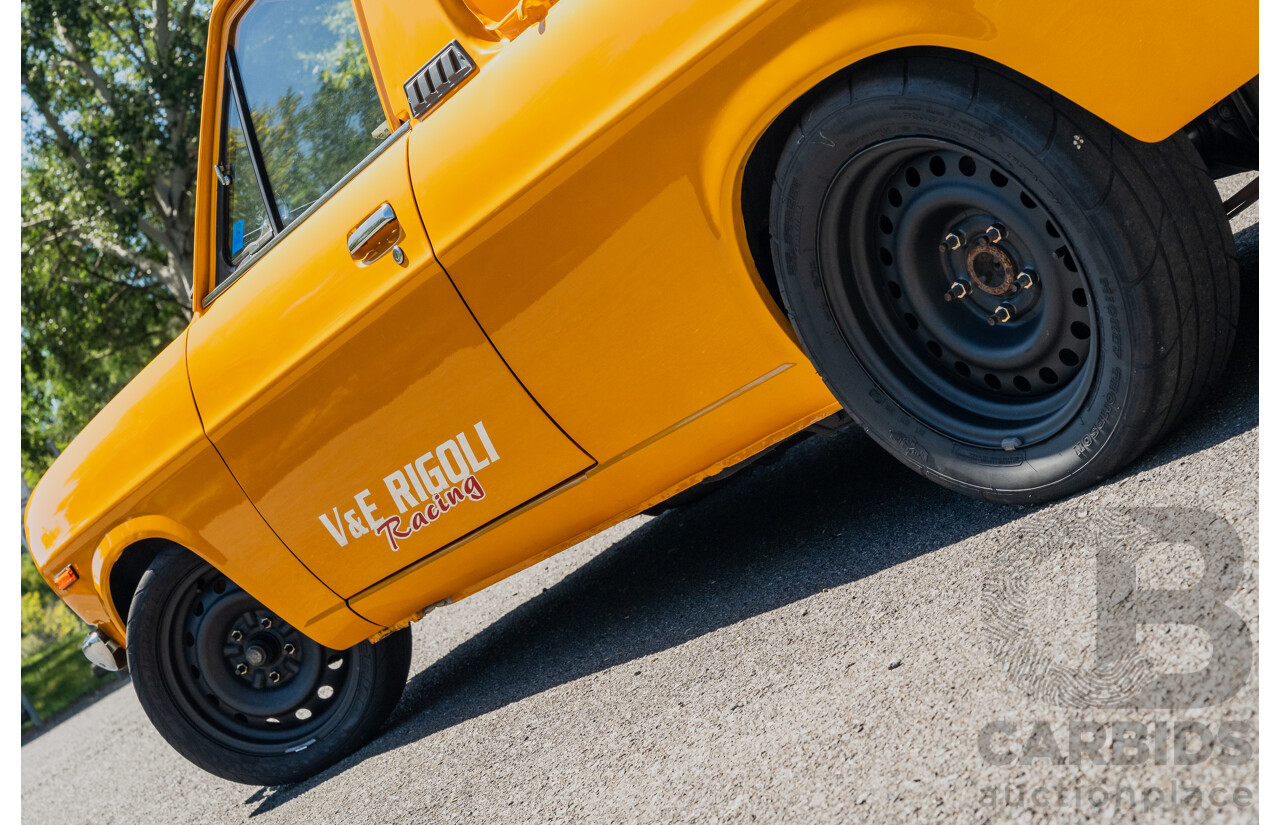 11/1984 Datsun 1200 B120 2d Utility Orange CA18 Turbo 1.8L - Engineered