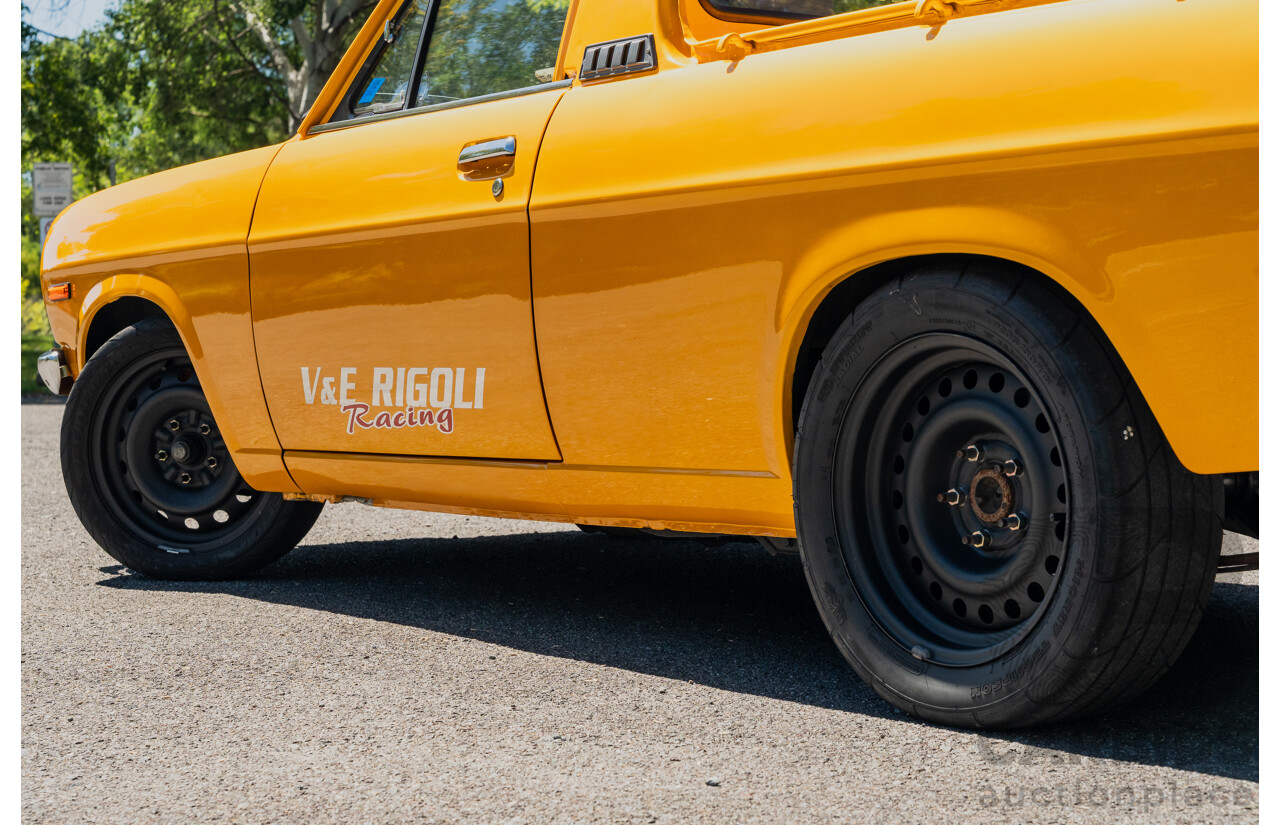 11/1984 Datsun 1200 B120 2d Utility Orange CA18 Turbo 1.8L - Engineered