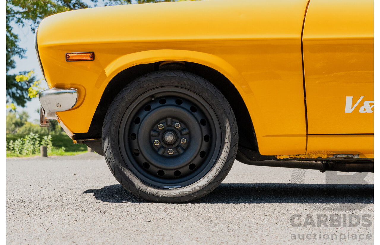 11/1984 Datsun 1200 B120 2d Utility Orange CA18 Turbo 1.8L - Engineered