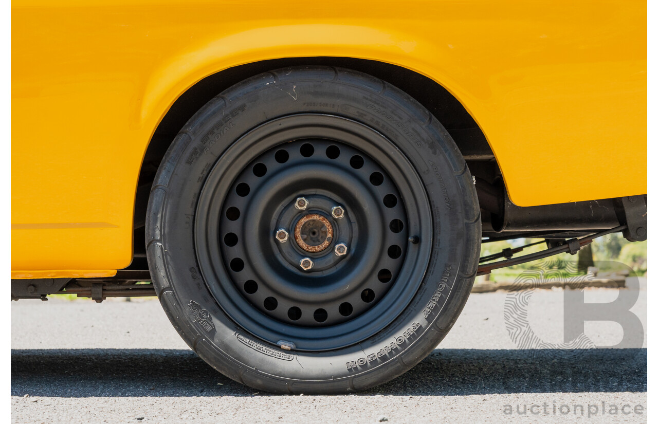 11/1984 Datsun 1200 B120 2d Utility Orange CA18 Turbo 1.8L - Engineered