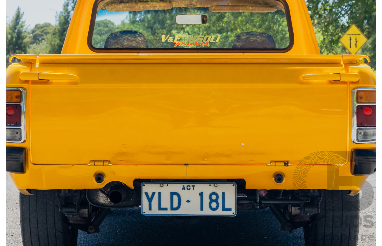 11/1984 Datsun 1200 B120 2d Utility Orange CA18 Turbo 1.8L - Engineered