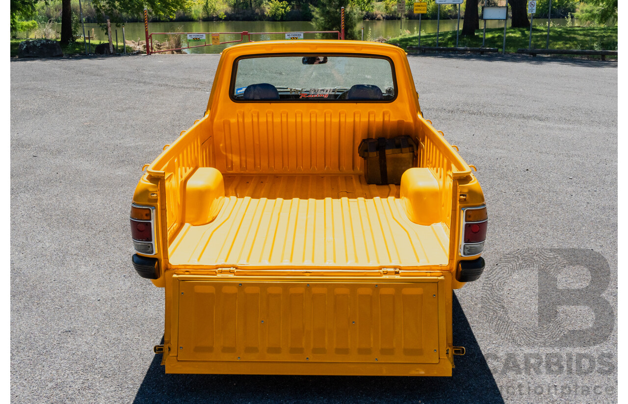 11/1984 Datsun 1200 B120 2d Utility Orange CA18 Turbo 1.8L - Engineered
