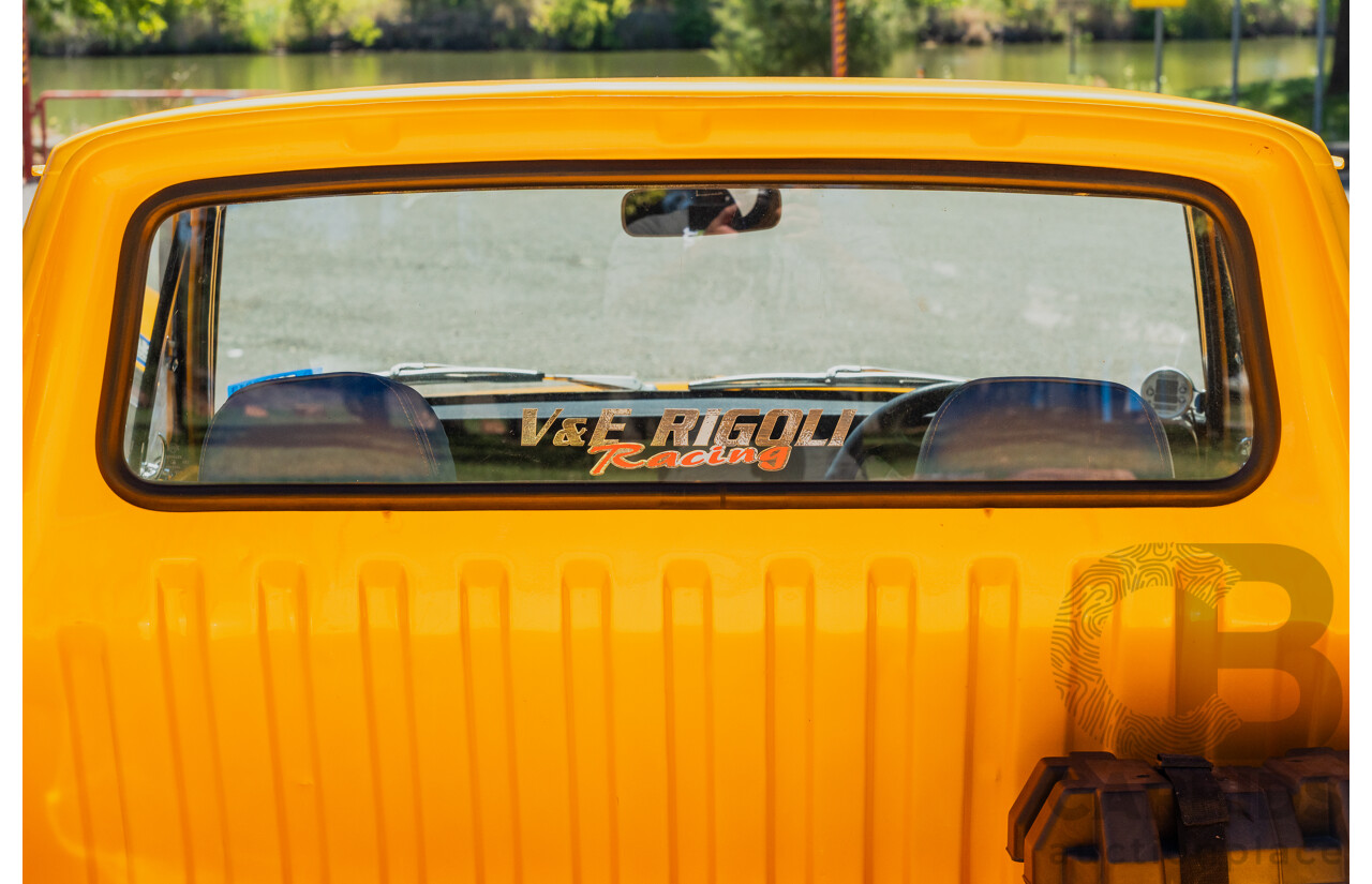 11/1984 Datsun 1200 B120 2d Utility Orange CA18 Turbo 1.8L - Engineered