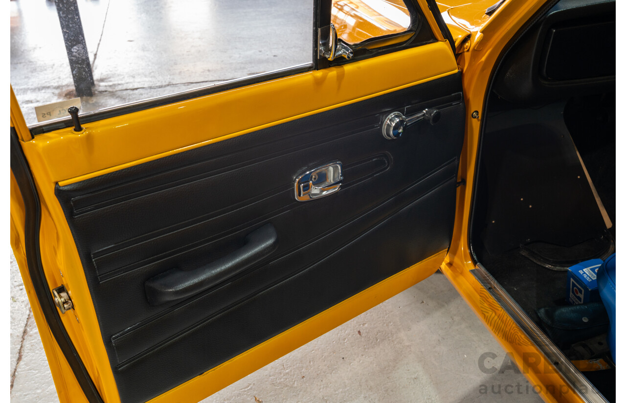 11/1984 Datsun 1200 B120 2d Utility Orange CA18 Turbo 1.8L - Engineered
