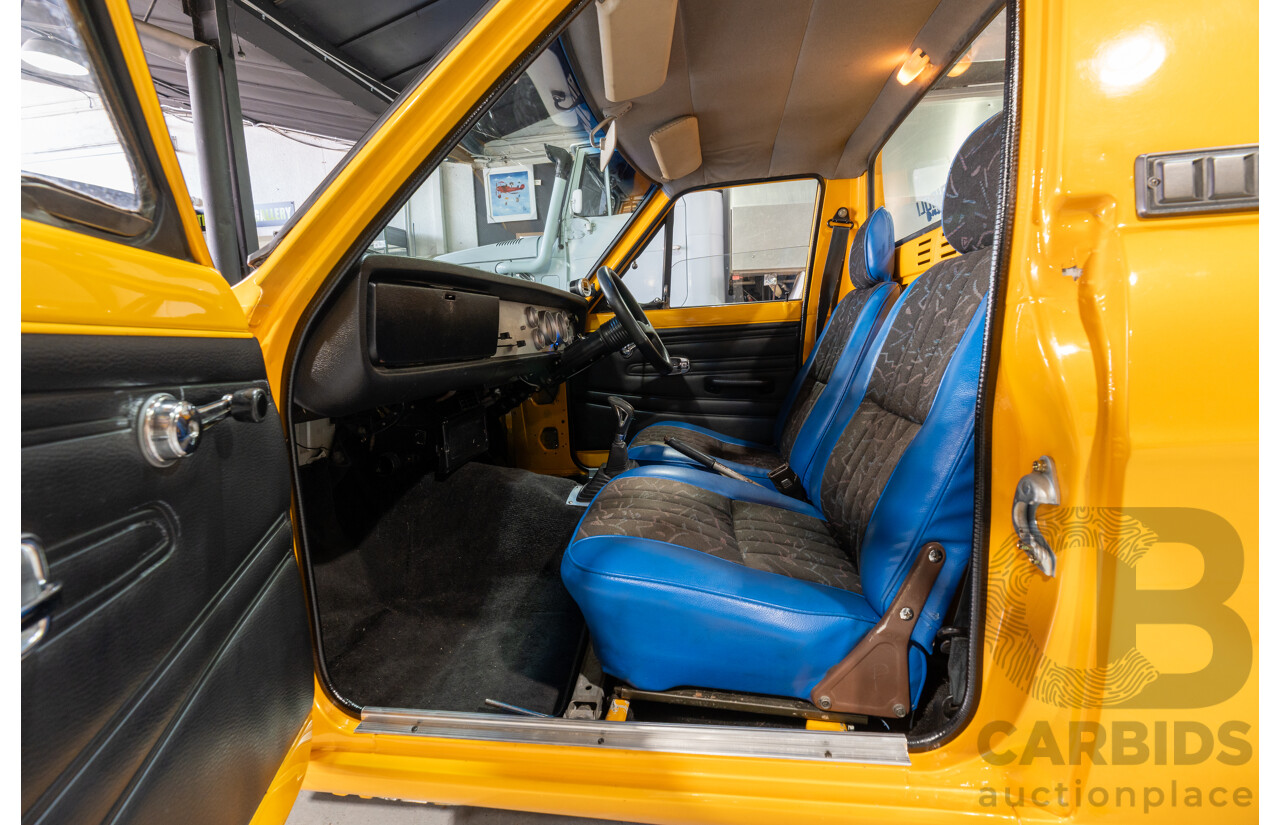 11/1984 Datsun 1200 B120 2d Utility Orange CA18 Turbo 1.8L - Engineered