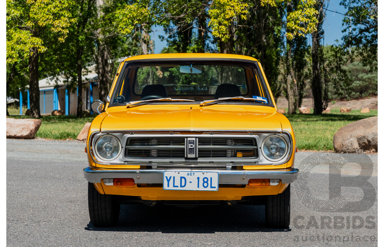 11/1984 Datsun 1200 B120 2d Utility Orange CA18 Turbo 1.8L - Engineered