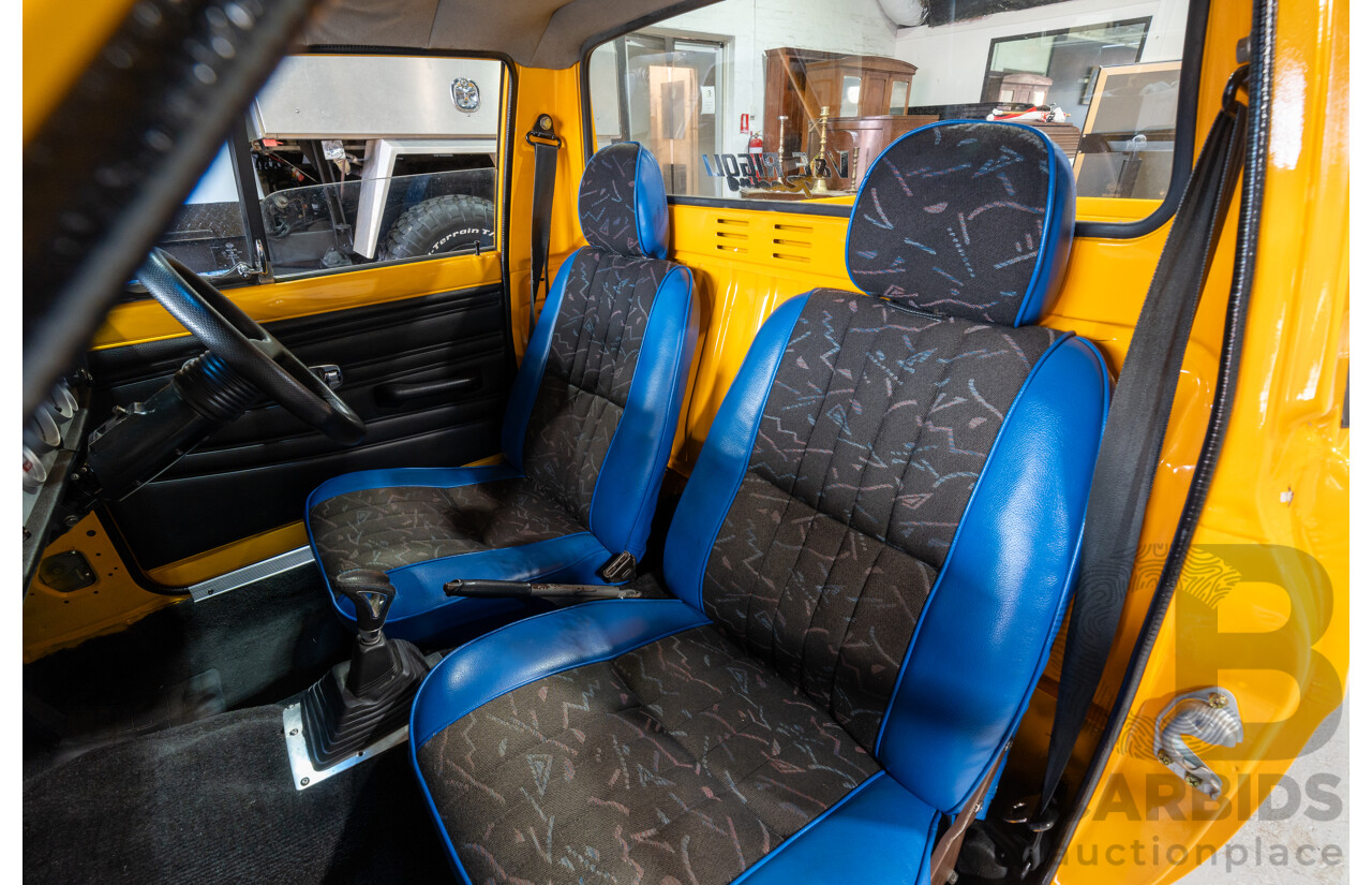 11/1984 Datsun 1200 B120 2d Utility Orange CA18 Turbo 1.8L - Engineered