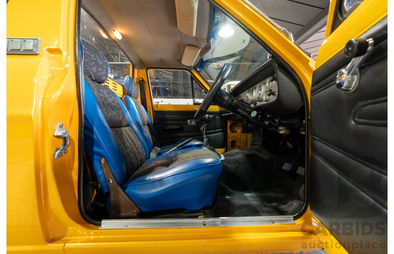 11/1984 Datsun 1200 B120 2d Utility Orange CA18 Turbo 1.8L - Engineered