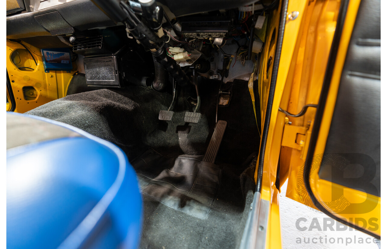 11/1984 Datsun 1200 B120 2d Utility Orange CA18 Turbo 1.8L - Engineered