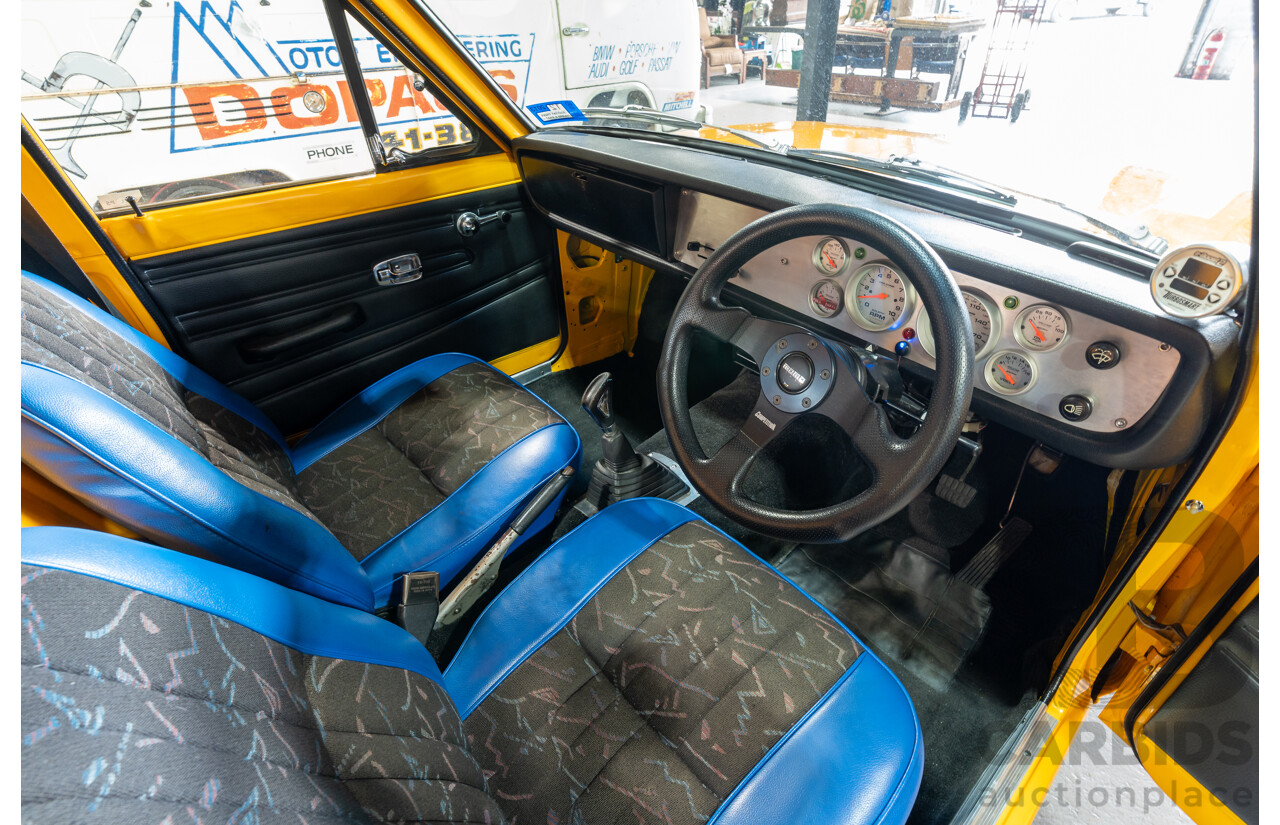 11/1984 Datsun 1200 B120 2d Utility Orange CA18 Turbo 1.8L - Engineered